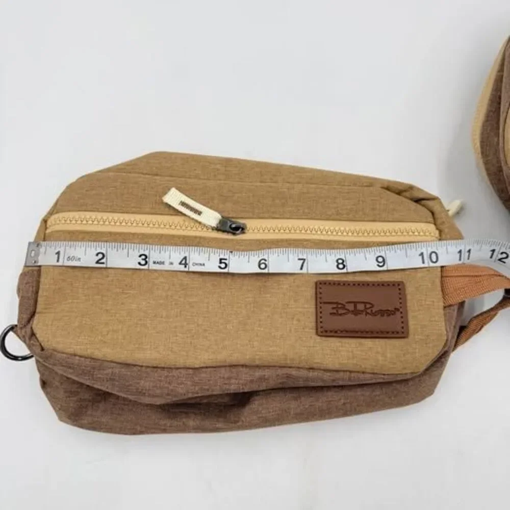 New with tag Bella Rosso 2-Piece Travel Pouch Set